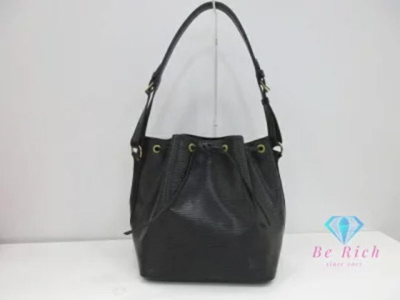 Louis Vuitton Handbags - Louis Vuitton Epi Noe Noir Black Leather LV Drawstring Shoulder Bag Handbag